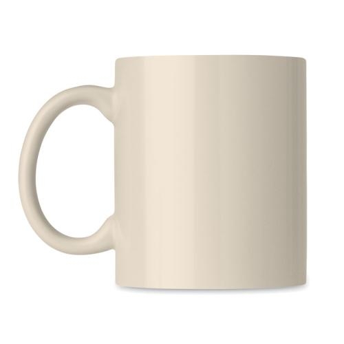 Gekleurde mok Dublin 300 ml beige