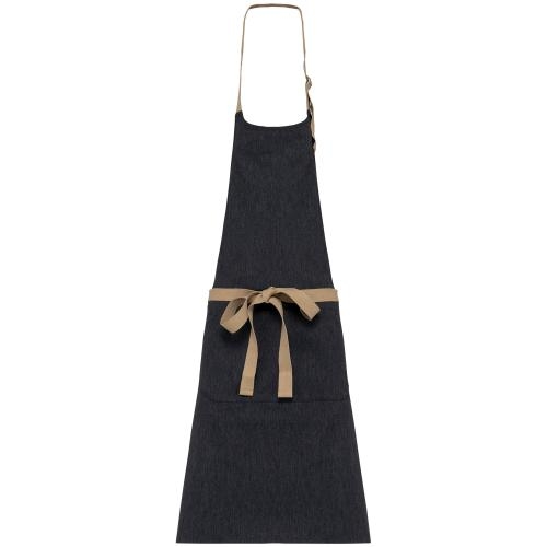 Ecologisch schort unisex carbon