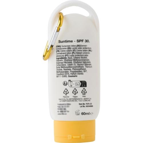 60 ml zonnebrandcrème SPF 30 wit
