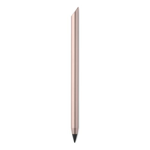 Duurzame inktloze pen Penever beige/rood
