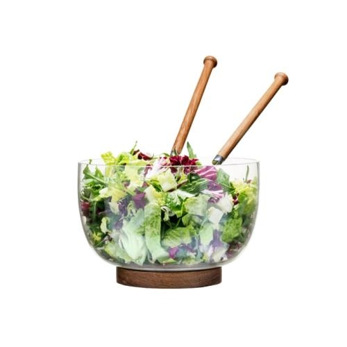 Sagaform Nature saladeschaal transparant