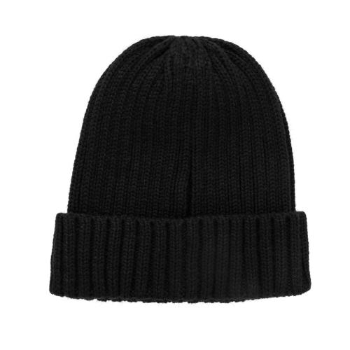 Kennedi AWARE™ Polylana®beanie brede rib zwart