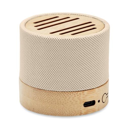 Bamboe RPET luidspreker Bool beige