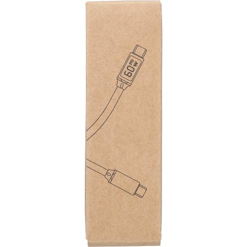 Nylon oplaadkabel 100W Gerd wit