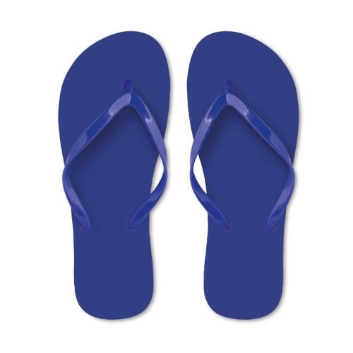 PE slippers 36-39 blauw