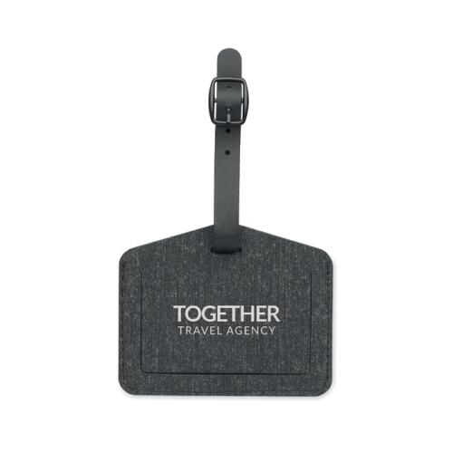Anti-lost finder bagagelabel Tagsmart zwart