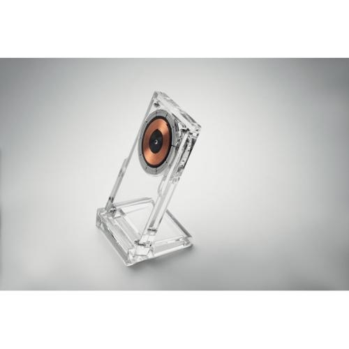 Draadloze oplader acryl 15W Cryl transparant