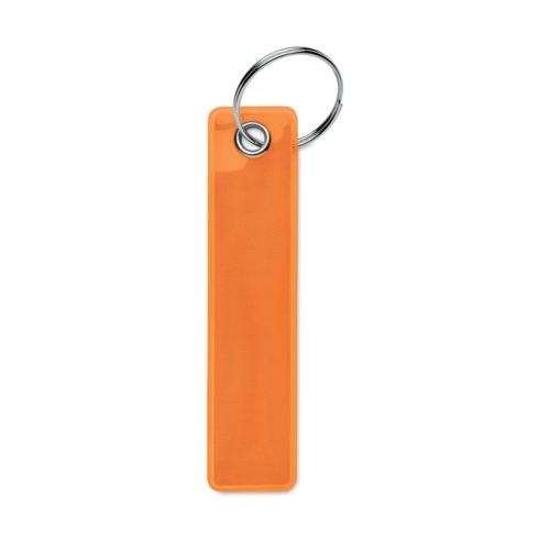 Reflecterende PVC hanger Keyflect neon oranje