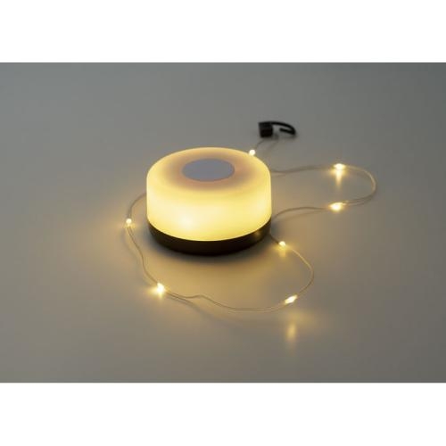 Intrekbare LED-lichtslinger 8m Brillo zwart