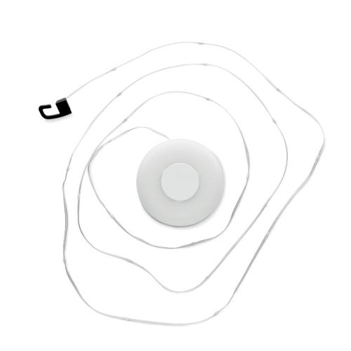 Intrekbare LED-lichtslinger 8m Brillo zwart