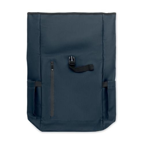 600D rolltop laptoprugzak Bangkok blauw