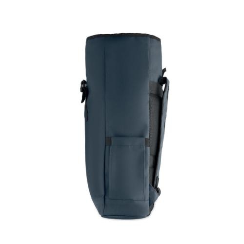 600D rolltop laptoprugzak Bangkok blauw