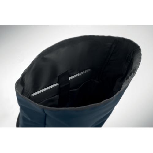 600D rolltop laptoprugzak Bangkok blauw