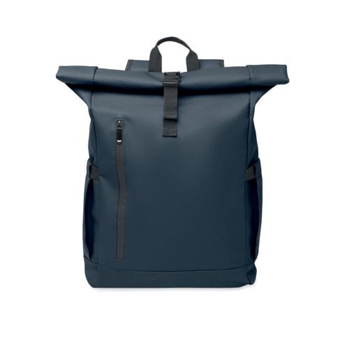 600D rolltop laptoprugzak Bangkok blauw
