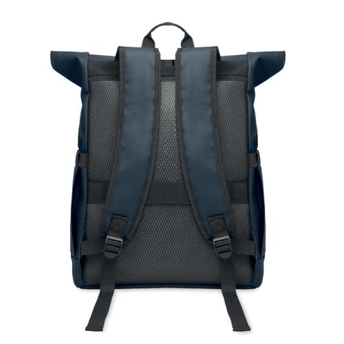 600D rolltop laptoprugzak Bangkok blauw