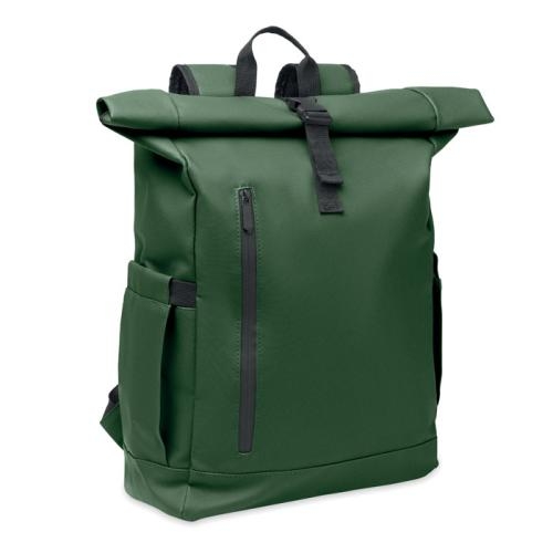 600D rolltop laptoprugzak Bangkok donker marinegroen