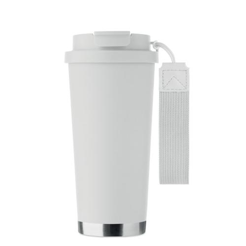 Dubbelwandige beker 500 ml Topaz large wit