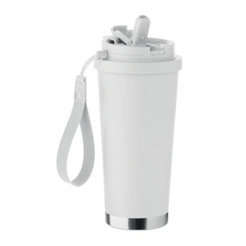 Dubbelwandige beker 500 ml Topaz large wit