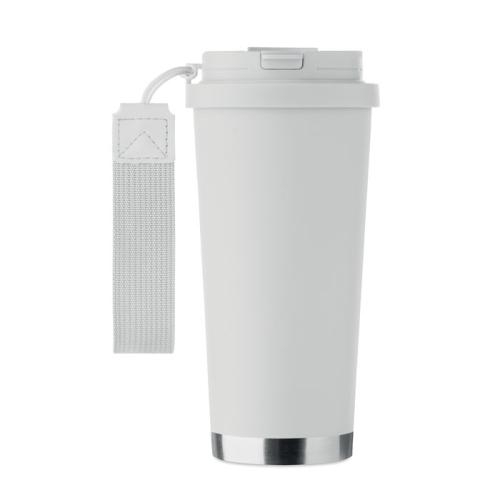 Dubbelwandige beker 500 ml Topaz large wit
