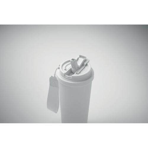 Dubbelwandige beker 500 ml Topaz large wit