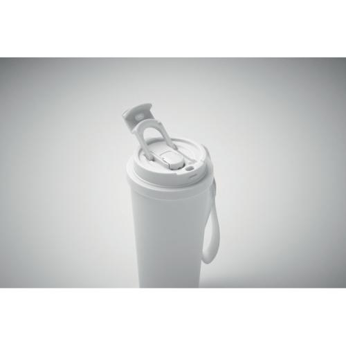 Dubbelwandige beker 500 ml Topaz large wit