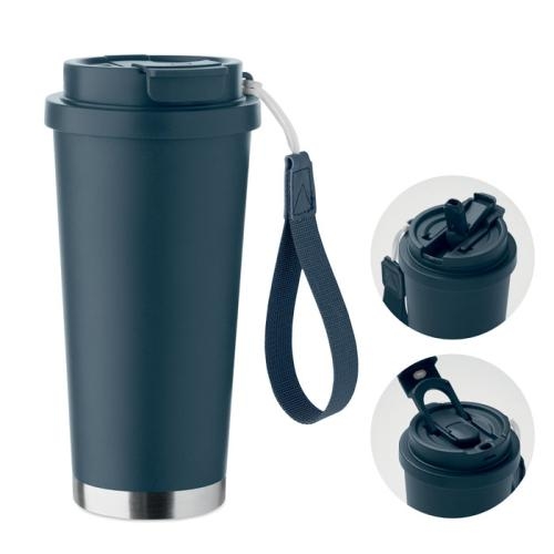 Dubbelwandige beker 500 ml Topaz large navy