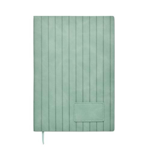 A5-notitieboek in smokey PU Tintray mint green