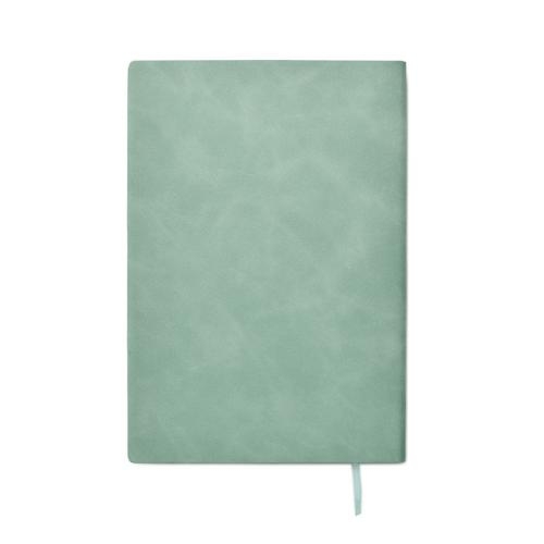 A5-notitieboek in smokey PU Tintray mint green
