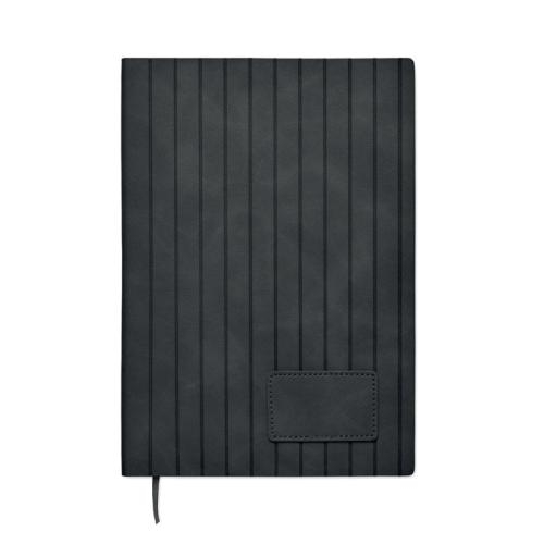 A5-notitieboek in smokey PU Tintray zwart