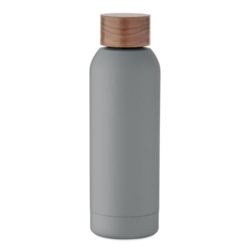 Enkelwandige fles 700ml Geiser grijs