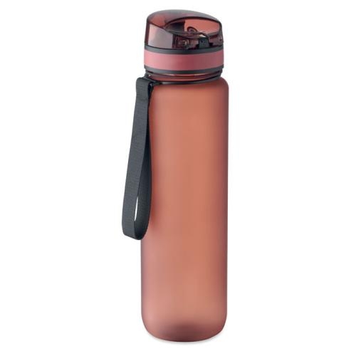 Sportwaterfles RPET 1L Isforden mark bordeaux