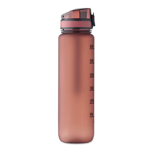 Sportwaterfles RPET 1L Isforden mark bordeaux