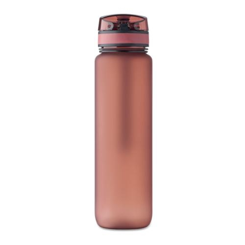 Sportwaterfles RPET 1L Isforden mark bordeaux