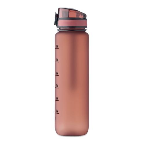 Sportwaterfles RPET 1L Isforden mark bordeaux