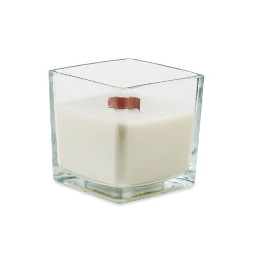 Plantaardige waskaars 600gr Riu transparant