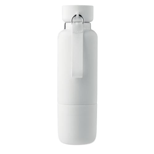 Dubbelwandige fles 500 ml Noeka wit