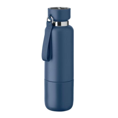 Dubbelwandige fles 500 ml Noeka navy