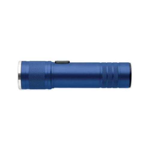 Oplaadbare COB-zaklamp Flashra blauw