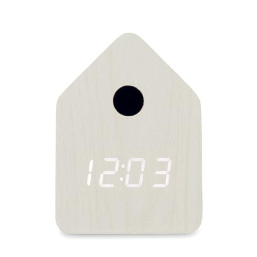 MDF koekoekswekker Cuckoo wit