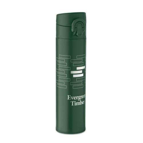 Dubbelwandige fles 300 ml Bots donker marinegroen