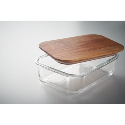 Glazen lunchbox 800 ml Vitrio transparant