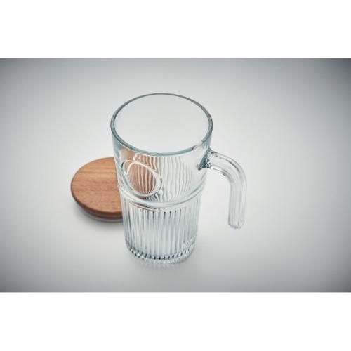 Glazen mok 450 ml Vitrio jar transparant