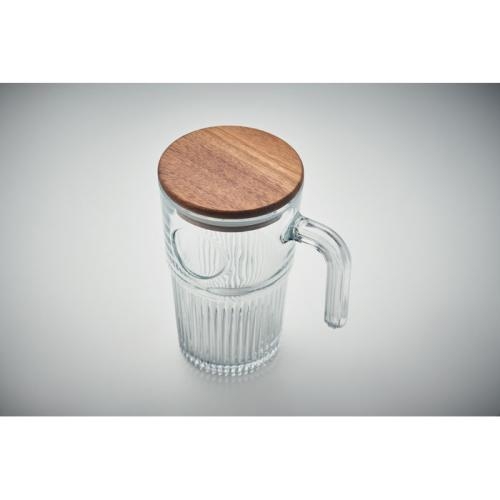 Glazen mok 450 ml Vitrio jar transparant