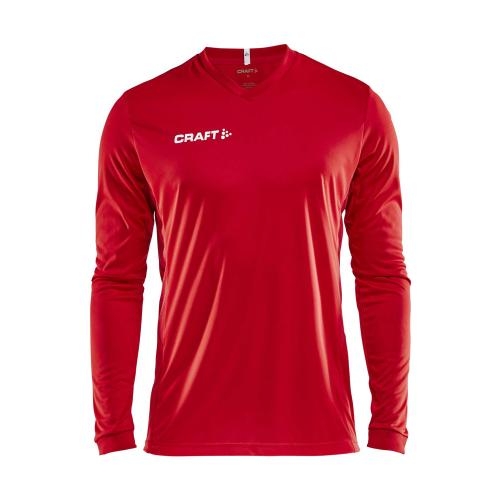 Craft Squad Go jersey solid longsleeve men bright red,3xl