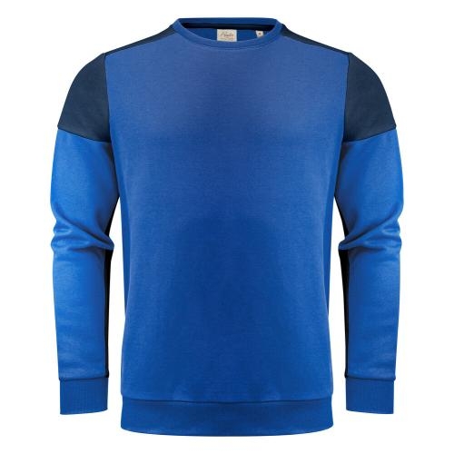 Prime crewneck sweater unisex kobaltblauw/navy,l