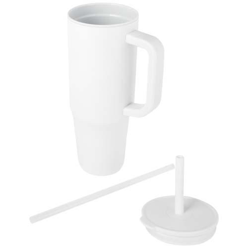 Geïsoleerde tumbler Brady 900 ml wit