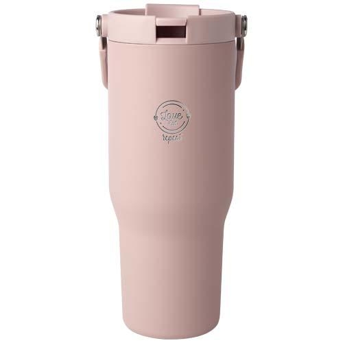 RVS vacuüm geïsoleerde tumbler Bronx 900 ml dusty pink