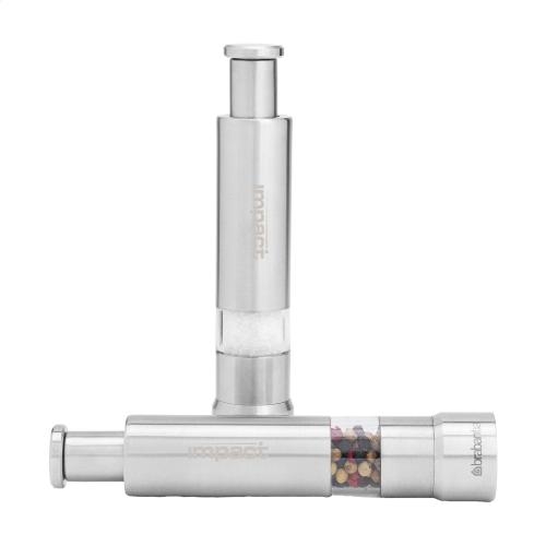 Brabantia Profile peper- en zoutmolen zilver