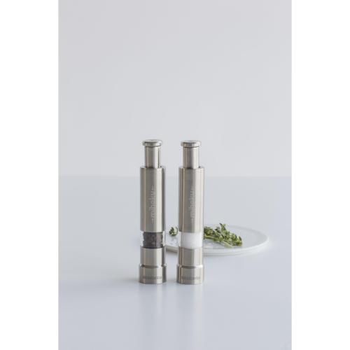 Brabantia Profile peper- en zoutmolen zilver