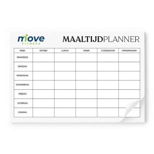 A4-planner - week of maand wit